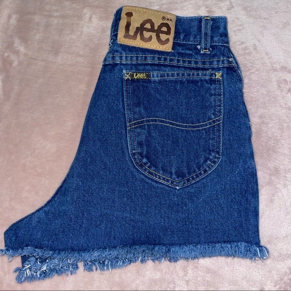Y2K - vintage Lee short  size 28 - Picture 3 of 9